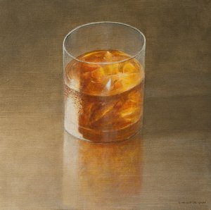 Copo de Uísque, 2010 (acrílico sobre tela)
